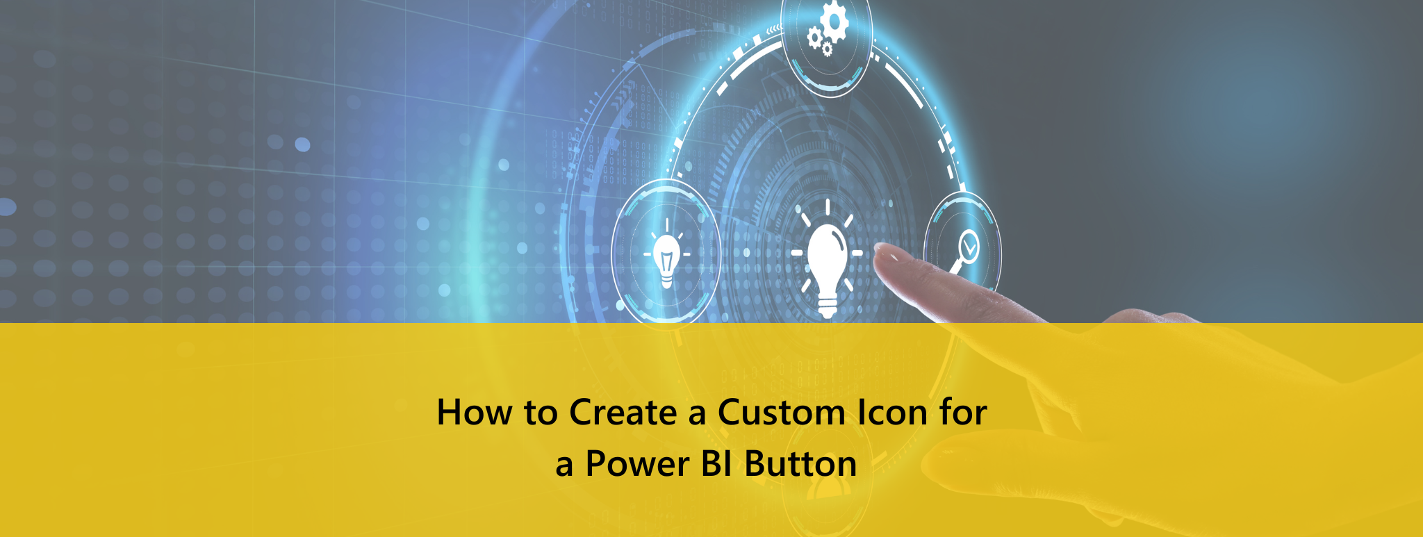 How to Create a Custom Icon for a Power BI Button