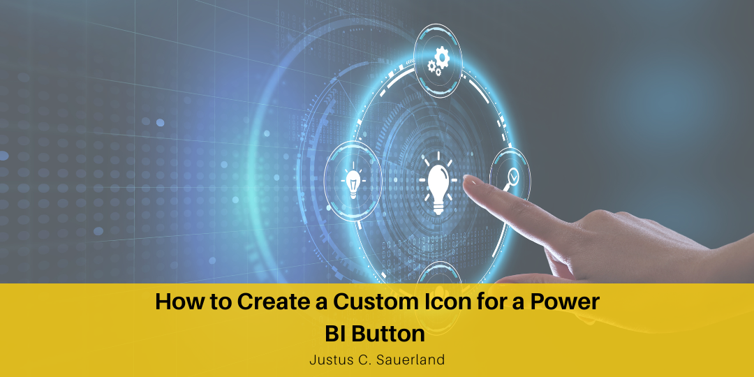How to Create a Custom Icon for a Power BI Button